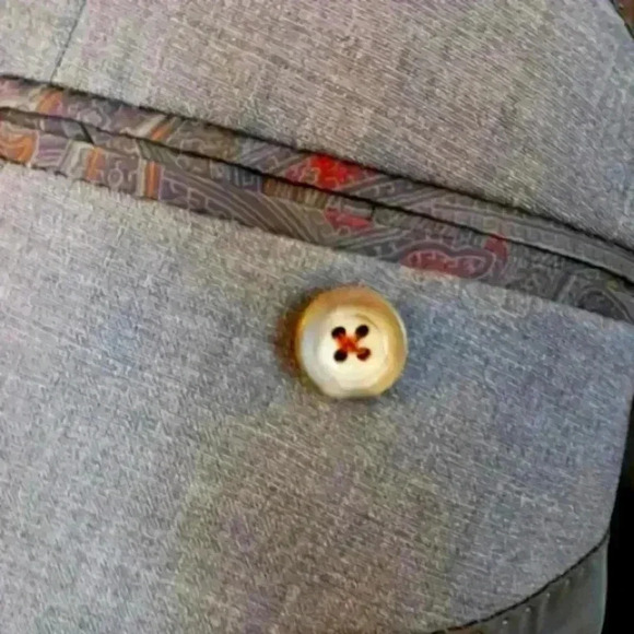 Lauren Ralph Lauren Men's tailored wool gray blazer. Size 50 - Picture 6 of 10